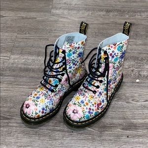 Dr. Marten Floral Boots